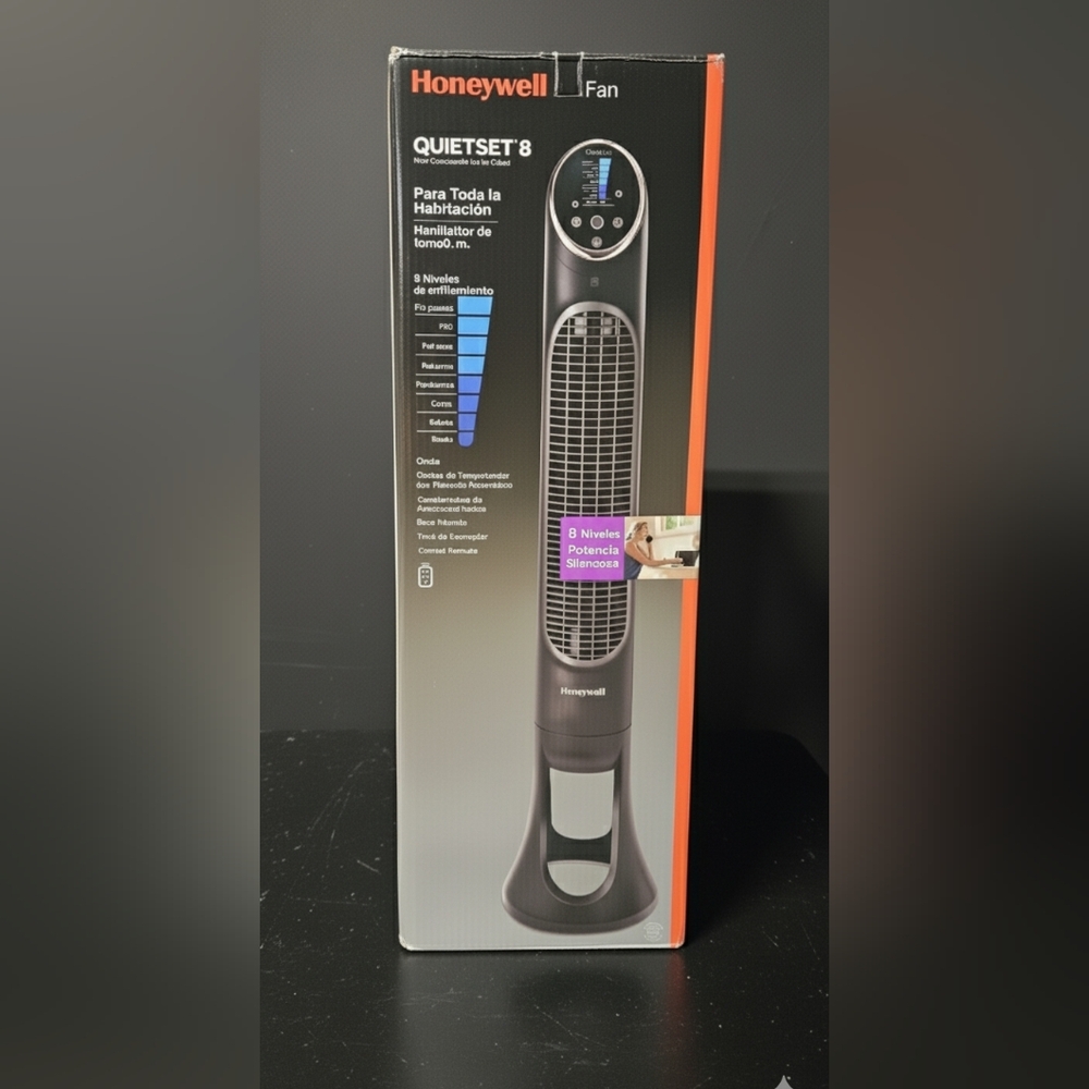 Honeywell QuietSet 8 Tower Fan They Come In Black And White Color